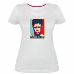 Женская премиум футболка Fight Club Tyler Durden