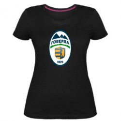 Женская премиум футболка ФК Говерла Ужгород - PrintSalon