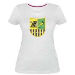 Женская премиум футболка ФК Металлист Харьков - PrintSalon