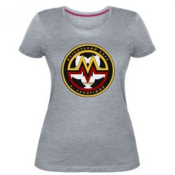 Женская премиум футболка ФК Металург Запоріжжя - PrintSalon