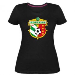 Женская премиум футболка ФК Ворскла Полтава - PrintSalon