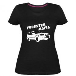 Женская премиум футболка Forester Mafia - PrintSalon