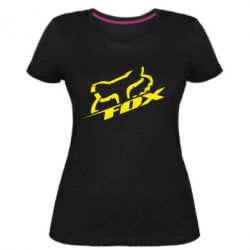 Женская премиум футболка FOX Racing - PrintSalon
