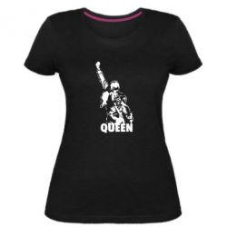 Женская премиум футболка Freddie Mercury