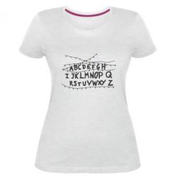 Жіноча преміум футболка Garland - PrintSalon