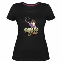 Жіноча преміум футболка Гравіті Фолз - PrintSalon