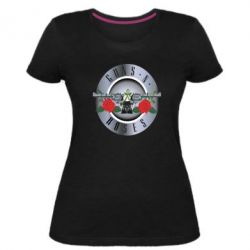 Женская премиум футболка Guns n' Roses