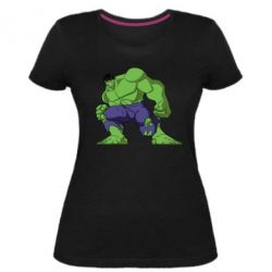 Жіноча преміум футболка Халк - PrintSalon