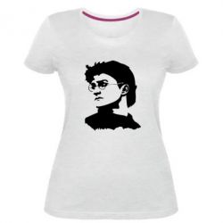 Жіноча преміум футболка Harry Potter silhouette - PrintSalon