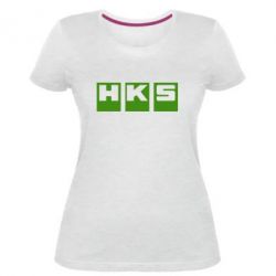 Жіноча преміум футболка HKS - PrintSalon