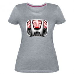 Женская премиум футболка Honda JDM - PrintSalon