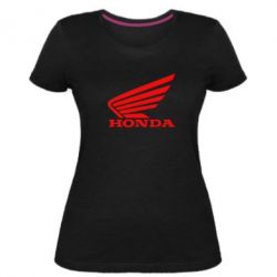 Жіноча преміум футболка Honda - PrintSalon