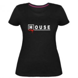 Жіноча преміум футболка House - PrintSalon