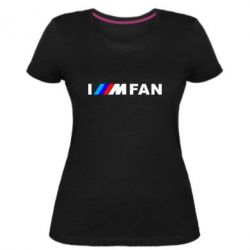 Жіноча преміум футболка I am FAN - PrintSalon