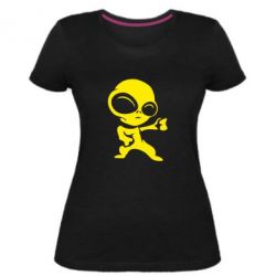 Женская премиум футболка Инопланетянин