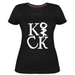 Женская премиум футболка Invincible tricking - PrintSalon