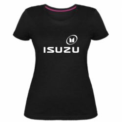 Женская премиум футболка ISUZU - PrintSalon