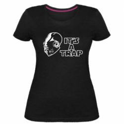 Женская премиум футболка It's a TRAP