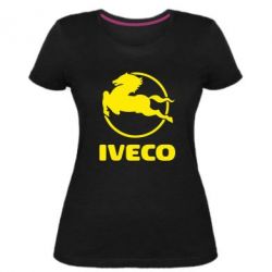 Женская премиум футболка IVECO - PrintSalon