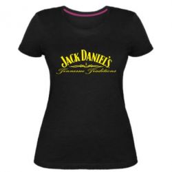 Жіноча преміум футболка Jack daniel's Traditions - PrintSalon