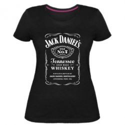 Женская премиум футболка Jack Daniel's - PrintSalon