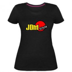 Женская премиум футболка JDM Style - PrintSalon