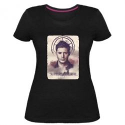 Жіноча преміум футболка Jensen Ackles - PrintSalon