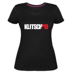 Жіноча преміум футболка Klitschko - PrintSalon