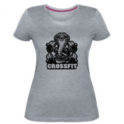 Женская премиум футболка Кобра CrossFit - PrintSalon