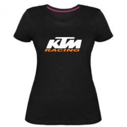 Женская премиум футболка KTM Racing - PrintSalon