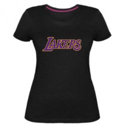 Жіноча преміум футболка LA Lakers - PrintSalon