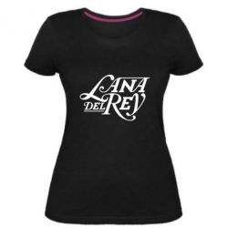 Женская премиум футболка Lana Del Rey