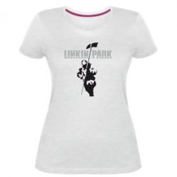 Женская премиум футболка Linkin Park Album - PrintSalon