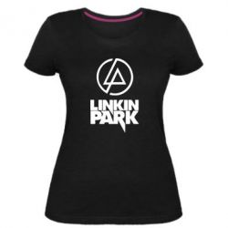 Женская премиум футболка Linkin Park - PrintSalon