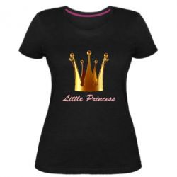 Жіноча преміум футболка Little Princess - PrintSalon