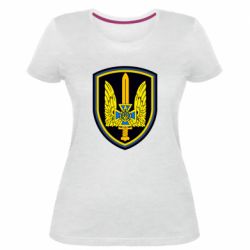 Жіноча преміум футболка Альфа - PrintSalon