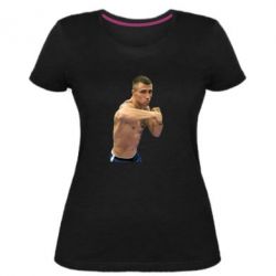 Женская премиум футболка Lomachenko - PrintSalon