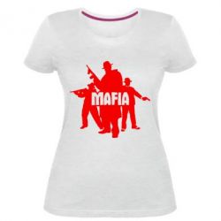Женская премиум футболка Mafia - PrintSalon