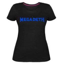 Женская премиум футболка Megadeth - PrintSalon