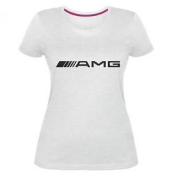 Женская премиум футболка Mercedes-AMG - PrintSalon