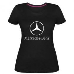 Жіноча преміум футболка Mercedes Benz - PrintSalon