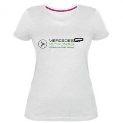 Жіноча преміум футболка Mercedes GP - PrintSalon