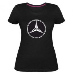 Женская премиум футболка Mercedes - PrintSalon