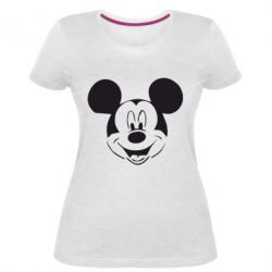Жіноча преміум футболка Міккі Маус - PrintSalon