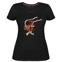 Женская премиум футболка Mimic - PrintSalon