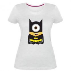 Жіноча преміум футболка Minion Batman - PrintSalon