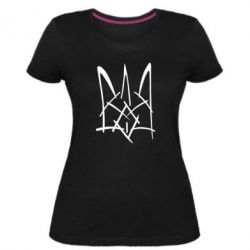 Жіноча преміум футболка Молодіжний герб - PrintSalon