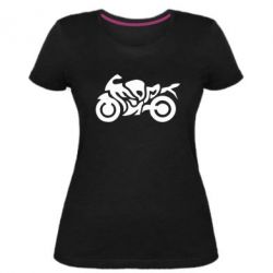 Жіноча преміум футболка MOTO SPORT - PrintSalon