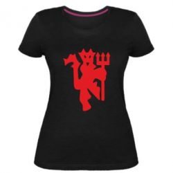 Жіноча преміум футболка MU - PrintSalon