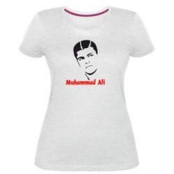 Женская премиум футболка Muhammad Ali - PrintSalon